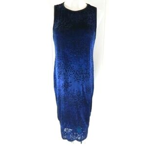 Stowaway Collection Burnout Velvet Bodycon Dress
